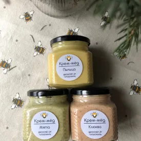 Крем-мёд пыльца, 1 шт. (250 мл)